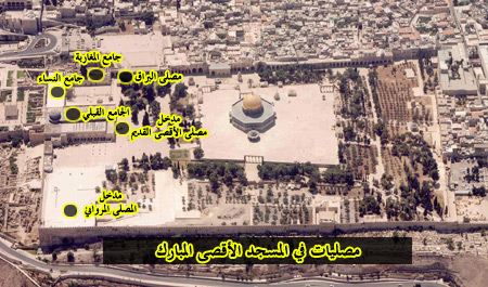 المسجد الأقصى المبارك - مصليات